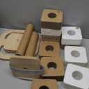 CHEERHOME PETS Cardboard Cat Scratching Post 24.2 Inch, Cat Scratcher for Indoor Cats Scratch Board for Kittens or Smaller Cats (Medium)