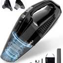 TEMOLA Handheld Vacuum Cordless, Car Cleaner with Brushless Motor 12000Pa, Hand Vacuum Cordless Rechargeable with Stainless HEPA Filter, Mini Car Accessories for Office and Home Cleaning