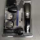 Ufree Beard Trimmer for Men, Waterproof Electric Razor for Nose, Body, Face & Mustache, Cordless Hair Clippers Shavers Grooming Kit, Gifts for Men Husband Father (Silver)