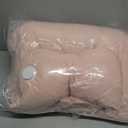 WYXunPlanet Nursing Pillow, Breastfeeding Pillow for Breastfeeding and Bottle Feeding to Reduce Strain on Arms and Back, Better Support Baby,Waist Adjustable,Knitted Cotton Cover,Removable, Pink