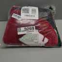 AMHSCOCA Santa Claus Costume for Men Christmas 9pcs Santa Suit Adults Men Professional,Santa Outfit Jacket Set Xmas Cosplay