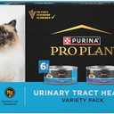 Purina Pro Plan Urinary Tract Health Pate Cat Food Variety Pack, Turkey and Giblets, and Ocean Whitefish Entrees - (Pack of 12) 5.5 oz. Cans Nov 2027