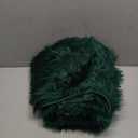 EasyJoy Ultra Soft Fluffy Shaggy Area Rug Faux Fur Rug Chair Cover Seat Pad Fuzzy Area Rug for Bedroom Floor Sofa Living Room (2 x 6 ft Sheepskin, Dark Green)
