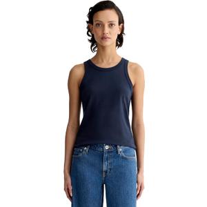 Everlane Women's The Tank in Essential Cotton (Navy), Small