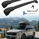 220lbs Upgraded Sorento/Sorento Hybrid Roof Rack Cross Bars Compatible with 2021-2025 Sorento and Sorento Hybrid (Only for Flush Side Rails), Heavy Duty Aluminum Cargo Bars for Rooftop Cargo Carrier