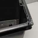 Mueller Janska M-Resin Heavy Duty Tall Planter, Indoor/Outdoor Grande Plant, Tree, Flower Pot, 2-Piece Set, 24, Modern Design, Built-in Drainage, Dark Gray (24 x 11.5")