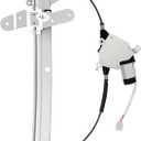 FINDAUTO Front Driver Side Power Window Regulator with Motor Replacement for 1998-2011 for Lincoln Town Car, Left Side, 741-686