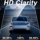 Screen Protector For Tesla Model 3 Highland(2024-2026)/Model Y Juniper(2025-2026) - 2Pcs [15.4-Inch Navigation & 8-Inch Rear Screen] With Alignment Kit - Tempered Glass Film Model 3/Y Accessories