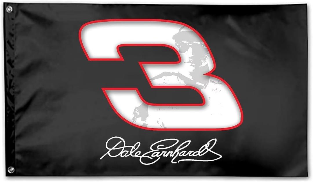 Dale Earnhardt Sr #3 Flag Indoor Outdoor Yard Decoration Flag 3x5 For Outdoors Garden Flags