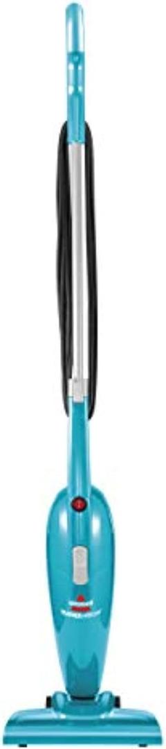 Bissell 2033M Featherweight Stick Lightweight Bagless Vacuum and Electric Broom with Crevice Tool for Hard Floors and Carpets, Blue