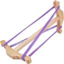 BENECREAT Niddy Noddy, Navajo White Wooden Spinning Tool for Yarn Spinning, Handspun Yarn, Ply, Creating Skein, 12.8x7.1x0.78inch