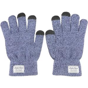 Glove Winter Warm Wool Knit Gloves Mittens Outdoor Texting Gloves for Skiing Cycling Xmas Gift