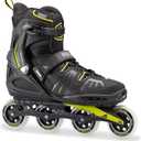 Rollerblade RB XL Men's Adult Fitness Inline Skate, Black and Lime, High Performance Inline Skates (16)