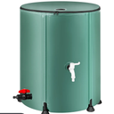 Collapsible Rain Barrel Water Storage Containers-53 Gallon Portable Rainwater Collect System Water Tank to Collect Rainwater from Gutter Downspout Water Catcher with Spigots,Filter＆Overflow Kits