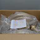 Gold Candelabra for Wedding Event Decor, 50'' Tall Floor Candle Holders, 2 Pcs Metal 5 Arm Centerpiece Decorations for 5 Candlesticks Party Wedding Aisle Home Decor