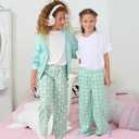Mad Dog Girl's Pajama Pants - 2/3 Pack, Soft Micro Fleece Fashion Sleepwear Lounge. Sizes: 6-16 (L)