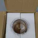 MyGift Glass and Gold Bottom Flower Vases, 10 inch Clear Glass Vases for Table Centerpieces Home Decor