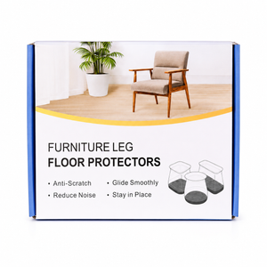 silicone furniture leg floor protectors 5/8"-2"