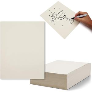 Bright Creations Newsprint Drawing Paper - 500 White Paper Sheets for Doodles, Sketching, Packing & Moving - Uncoated Newspaper Print - 8.5 x 11
