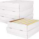 BCW Super Monster 5 Row Trading Card Storage Box - 5ct | Holds 5000 Standard Trading Cards & 7000 Gaming Cards | Card Storage Box for Basketball, Football, MTG, Pokemon