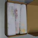 Lounsweer 3 Pcs Wildflower Table Runner 10ft/ 29 Inch x 120 Inch White Embroidery Wildflower Spring Summer Tulle Lace Runner for Table Wedding Bridal Baby Shower Holiday Dining Decor DIY