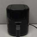 CHEFMAN 2 Qt Mini Air Fryer  Digital Space-Saving Compact Air Fryer with Nonstick and Dishwasher Safe Basket, Quick & Easy Meals in Minutes, Features Digital Timer and Shake Reminder  Black