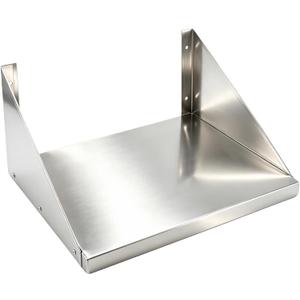 Large Stainless Steel Microwave Shelf, 18"x24" Heavy Duty Shelf, 18x24x11 inches