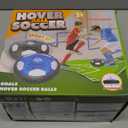 Hover Soccer Ball - Indoor Soccer Ball, Indoor Flying Toy Games (2 Floating Disk + 2 Goals) Boy Birthday Gifts, Indoor Silent Game | 4 in 1 Pack