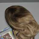 Blonde Wig with Bangs for Women Long Blonde Wavy Wigs 26 Inch Blonde Wigs Natural Looking Heat Resistant Synthetic Wig for Daily Party Use