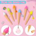 134 Ice Cream Party Favors Two Sweet Birthday Party Supplies Notebook Pen Box Ring Sticker Toy Gift Goodie Bag Stuffer Kid Girl Candyland Decorations Donut Ice Cream Party Supplies