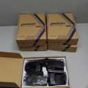 pxton 666S 10 Pack walkie talkies for Adults Long Range Rechargeable with Headphones and Li-ion Battery, Two Way Radio has VOX/ Noise Reduction/ TOT/ Flashlight/ Monitoring/ Scan Function