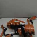 LENJKYYO Tree Climbing Spike Set, Adjustable Climbing Spurs Steel, Climber Gaffs Tools, Climbing Gears with Cattle Hide Leggings Straps and Protect Claw for Felling Trees, Picking Fruit, Hanging