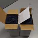 GAWAMAY Decorative Throw Pillow Covers 20x20 Inch Set of 2 for Living Room Couch Bed Sofa, Farmhouse Square Cushion Cover Soft Striped Corduroy Pillow Cases Boho Accent Home Decor (50x50cm) Navy Blue 