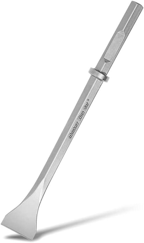 Monkey King Bar - 20" Long Hex Chisel Bit, 1-1/8-Inch Scaling Demolition Hammer Steel for Round and Spline Hammers