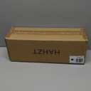 HAHZT LED Bathroom Vanity Light: 16 inch Brushed Gold Acrylic Modern Lighting Fixtures - 2 Lights Contemporary Smoke Design Wall Lights Fixture Over Mirror 3000K