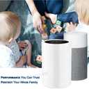 2 Pack Pure 411 Replacement Filters for Blueair Blue Pure 411 411+ and Mini Air Purifier, Include Activated Carbon Filters,1 Clean Brush and 1 Cleaning Cloth