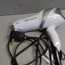 REVLON Infrared Ionic Hair Dryer with Diffuser & Concentrator, 2 Speed Settings, Blow Dryer with Tourmaline Technology for Frizz Control, 1875 Watt Power for Fast Drying, Suitable for All Hair Types