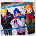 Coume 12 Pcs Kids Beanie Hats Multicolor Cross Winter Beanie Hats Christian Cuffed Skull Cap Warm Beanies for Kids Boys Girls