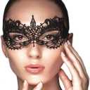 Exlinonline Lace Masquerade Mask Elastic,Fit for Adult,Soft Gentle Material,Specially For Costume,Thememed Party