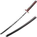 Sword Valley Demon Series Anime Sword - Slayers Katana40.9" LengthAnime Original Texture Carbon Steel Blade Carving SymbolNon-Slip Gripfor Cosplay & Display
