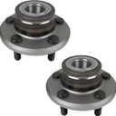MACEL 2-Pack 513224 RWD Front Wheel Hub & Bearing Assembly - Compatible with 05-11 Chrysler 300, 06-10 Dodge Charger RWD, 08-10 Dodge Challenger 5 Lugs w/ABS