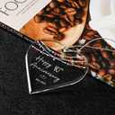 ZUNON 10 Year for Wife 10th Wedding Couple Marriage Husband Ornament Valentines Her Him Years as Mr and Mrs Ideas Hanging Decorations 3" Christmas Ornaments 2025 (10th Anniversary