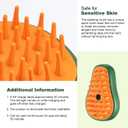 3 x 3-in-1 Steam Brush for Cat and Dog Deshedding - Portable Pet Hair Removal Tool for Indoor Shedding, Grooming Supplies