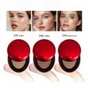 2 x MAEPEOR Cushion Foundation 9 Colors Full Coverage Weightless Satin Glow Foundation Hydrating Long-Lasting Cushion BB Cream (Color 07)