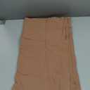 MIULEE Decorative Linen Euro Sham Pillow Covers 24x24 Brown Boho Farmhouse Neutral Couch Throw Pillows for Bed Pack of 2 Accent Modern Pillowcase Sofa Livingroom Home Decor