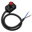 DC 0/1-10V Knob LED Dimmer (No Flickering or Humming), Low Voltage Passive Dimmer PWM Dimming for 0-10V or 1-10V Dimmable Electronic LED Driver (1 Pack)