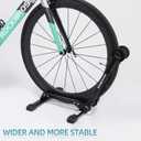 ROCKBROS Foldable Bike Stand Floor Bike Parking Stand Bicycle Rack for 20"-29" Mountain Road Indoor Outdoor Garage Storage