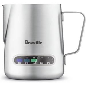 Breville BES003 Temp Control Milk Jug Espresso Accessory for Creating Latte Art