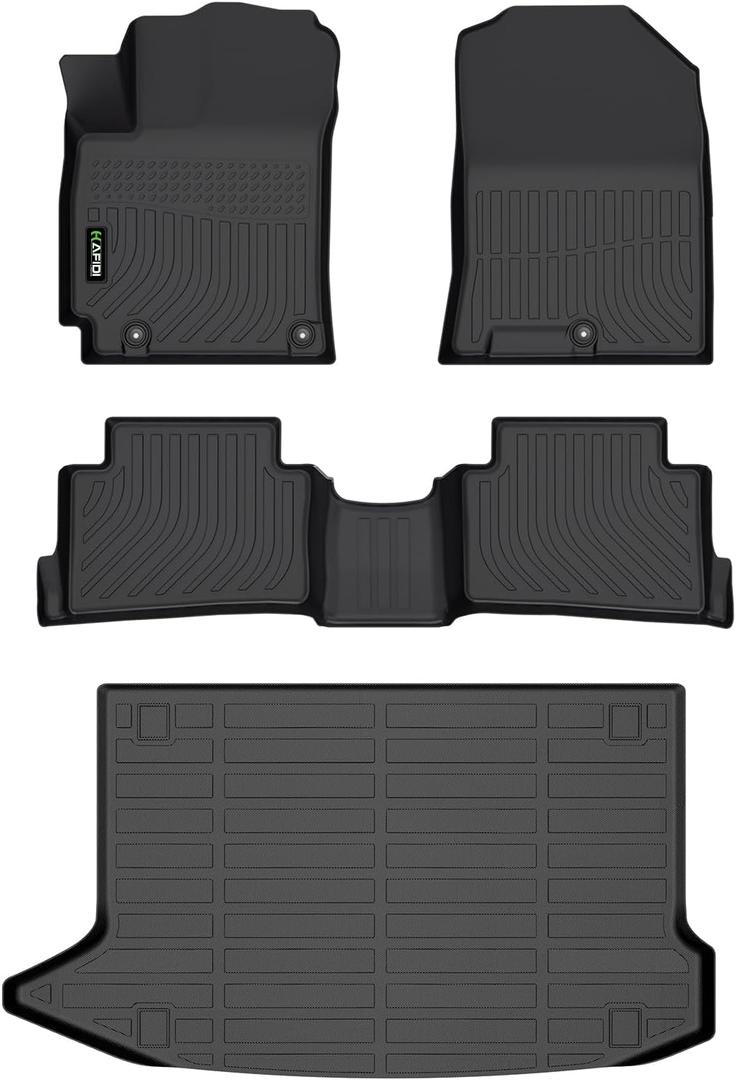 Floor Mats & Cargo Liner for Hyundai Kona 2018-2023 (Not for EV) Set