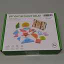 Puzzle Games for Kids, Wooden Blocks Puzzle | Challenging Blocks Wooden Puzzle, Children Brain Aid, Logical Thinking Training Aid for Nursery